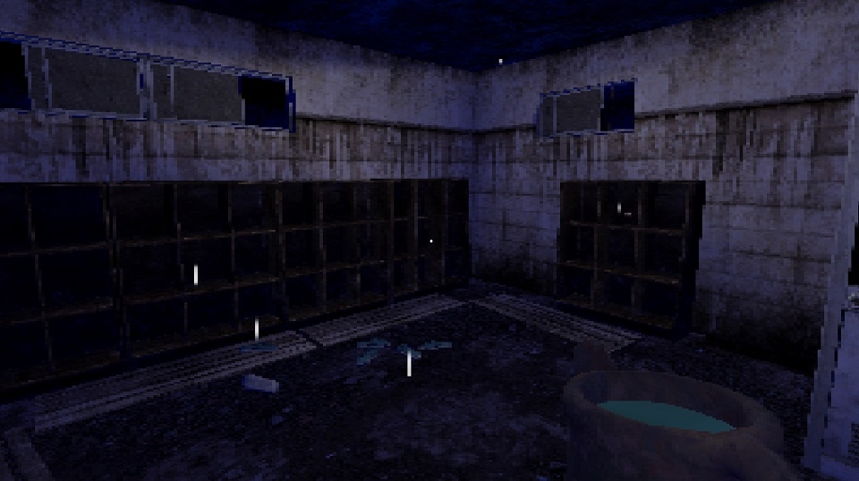 Khung cảnh đáng sợ của khu trường hoang trong Aka Manto