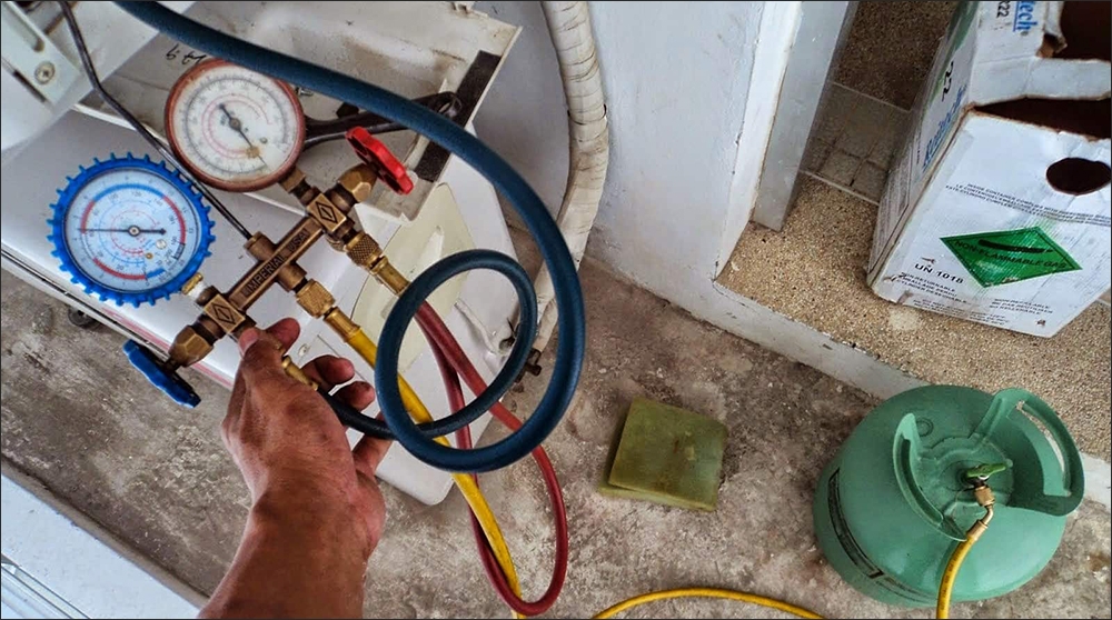 Hướng dẫn quy trình sạc gas máy lạnh chi tiết