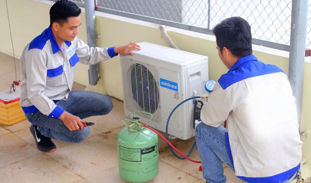 Những lưu ý khi sạc gas máy lạnh