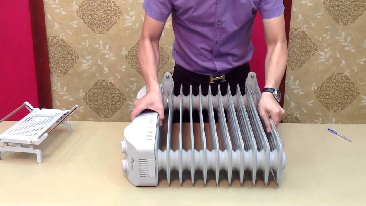 Cách vệ sinh máy sưởi dầu 5