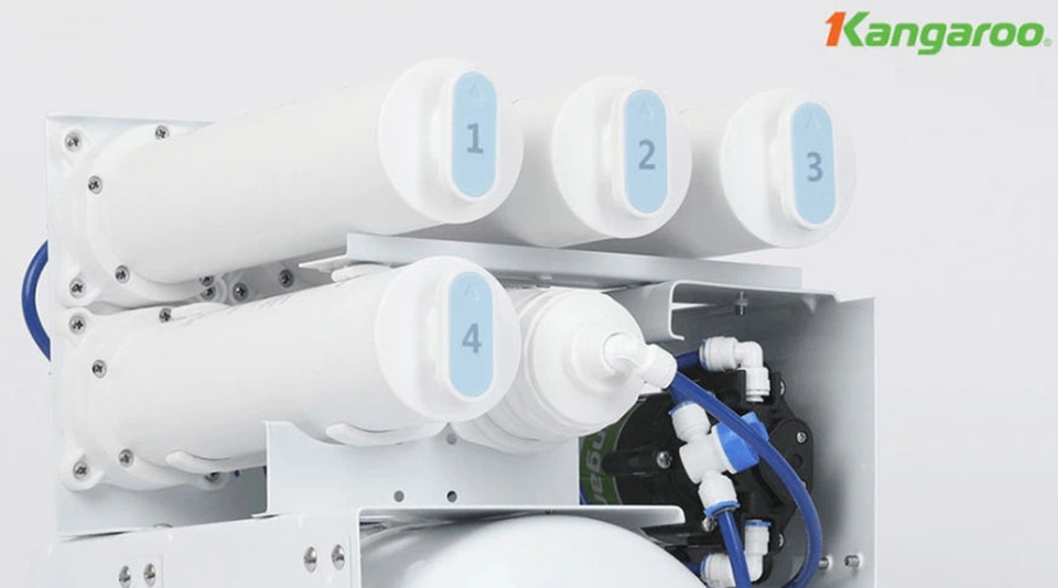 Máy lọc nước RO Hydrogen ion kiềm Kangaroo 5 lõi KG100MED