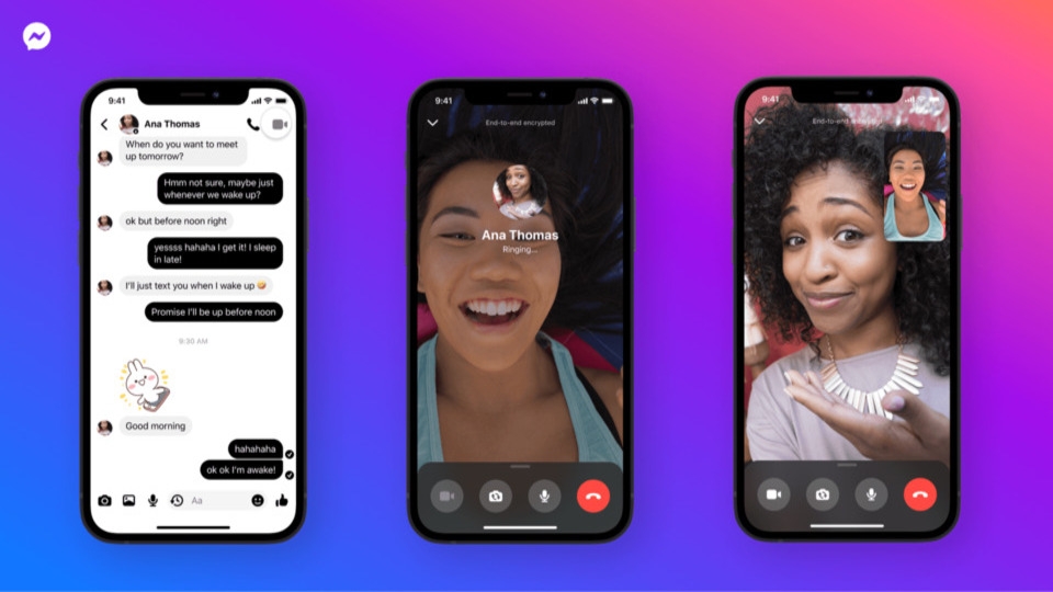 Gọi điện cho nhau trên Messenger