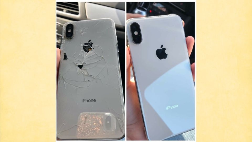 Trước và sau khi độ vỏ iPhone