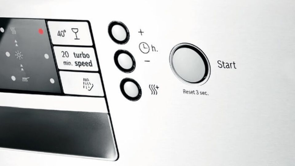 Reset máy rửa bát Bosch