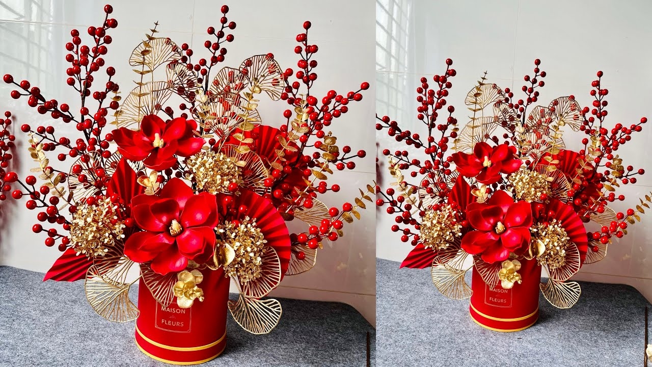 cách cắm cành đông đẹp - Ảnh 4