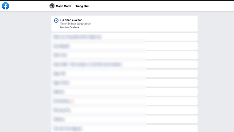 Cách tải tin nhắn trên Messenger hình 11