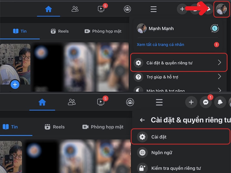 Cách tải tin nhắn trên Messenger hình 2
