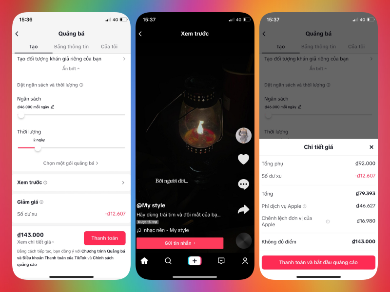 Cách chạy quảng cáo TikTok trên điện thoại 10