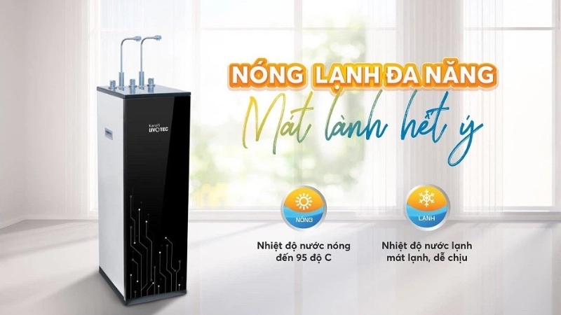 Lọc nước nhiễm kim loại nhờ máy lọc nước Karofi