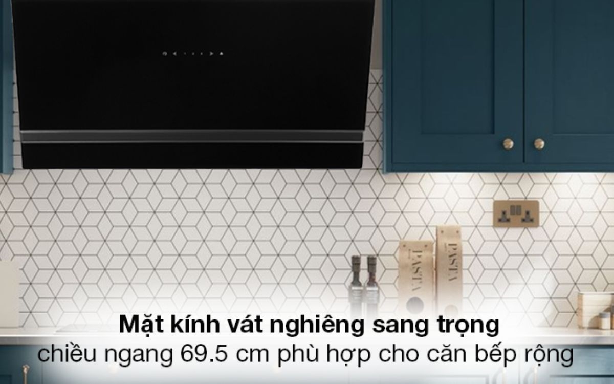 Sơ nét về máy hút mùi kính vát Kangaroo KG1361
