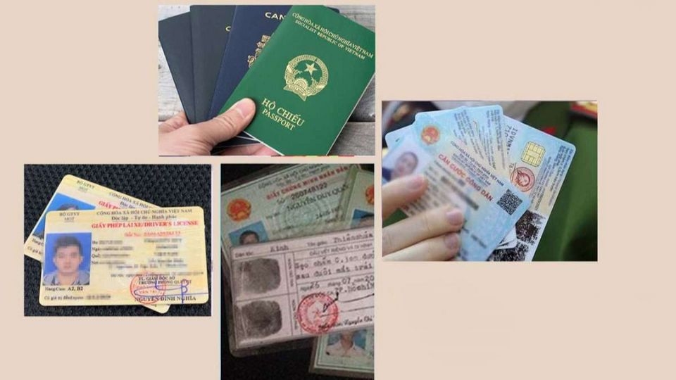 Bước 1: Chuẩn bị sẵn các giấy tờ ở nhà
