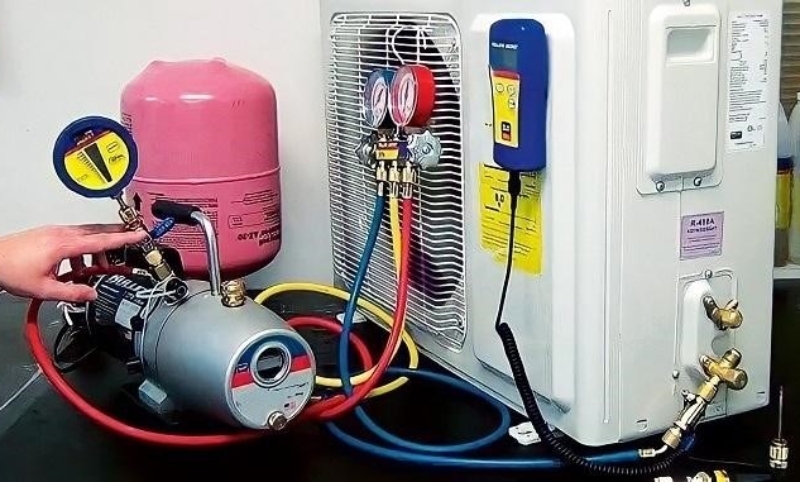 Cách nạp ga R410A cho máy lạnh hình 3