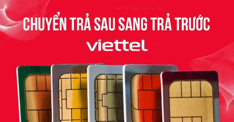 chuyển trả sau sang trả trước Viettel 1