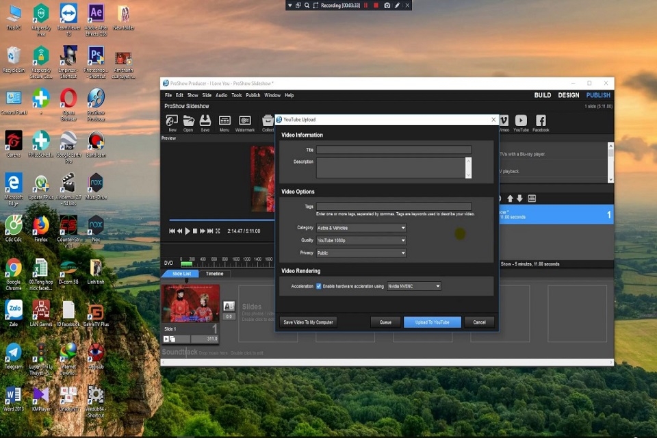 Cách sử dụng Proshow Producer 9 5