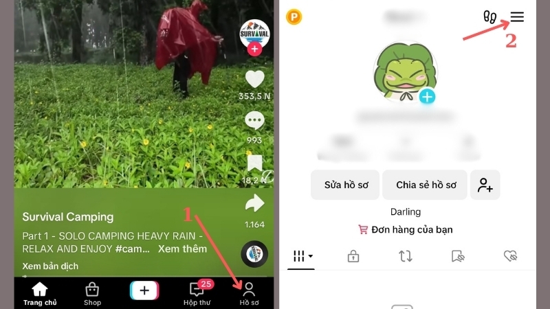 Cách xem lại các video đã xem trên TikTok 2