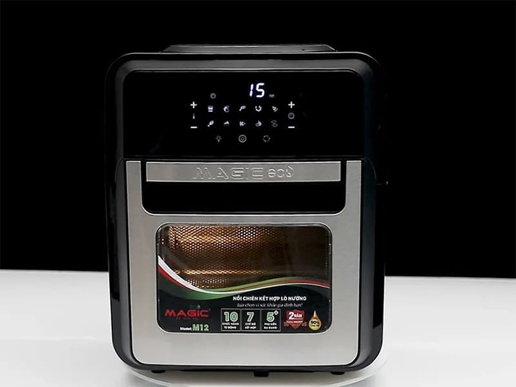 Review nồi chiên không dầu Magic Eco M12 (hình 2)