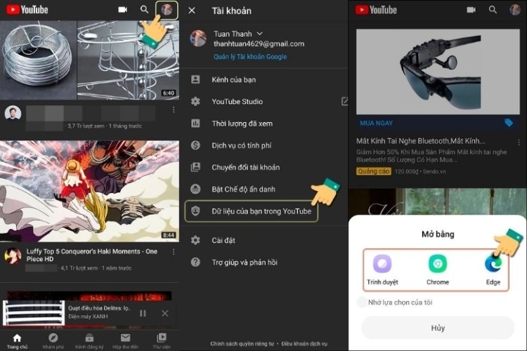 Cách xóa lịch sử tìm kiếm trên Youtube đơn giản