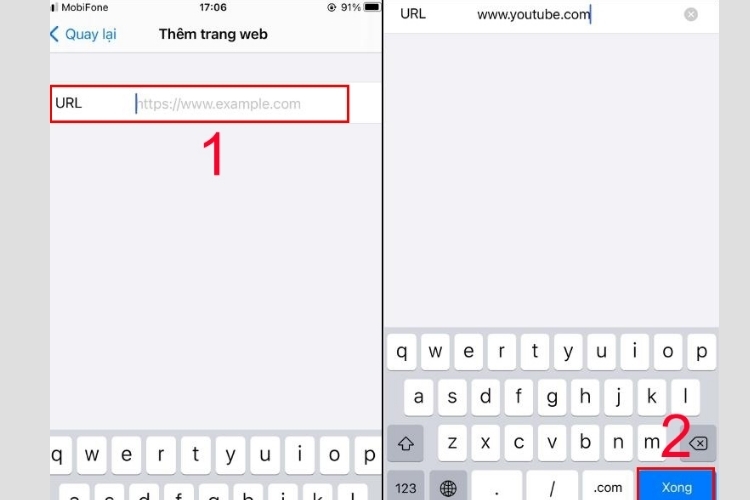 Tìm chọn Nội dung web và chọn Giới hạn trang web người lớn