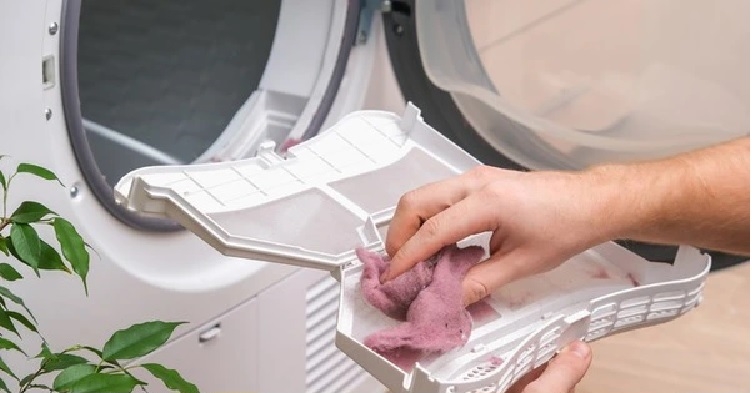 máy sấy quần áo lọc bụi vải 4