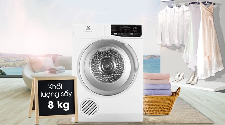 máy sấy quần áo lọc bụi vải 10