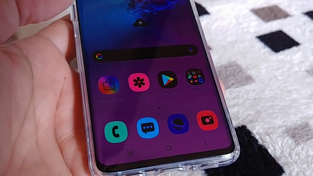 Điện thoại Samsung bị mất màu 2