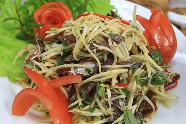 Gỏi cá chỉ vàng khô