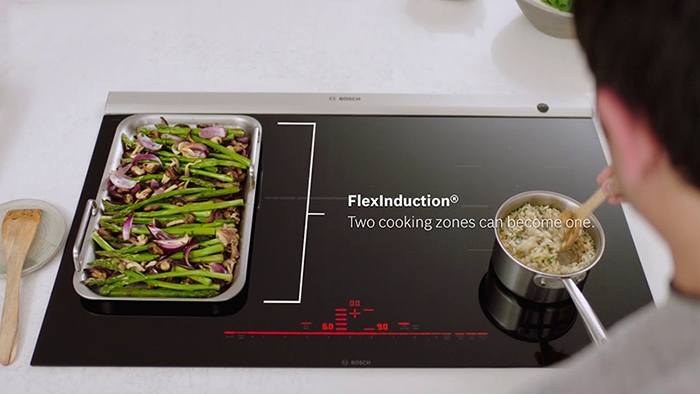 Công nghệ cảm ứng FlexInduction trên Bosch