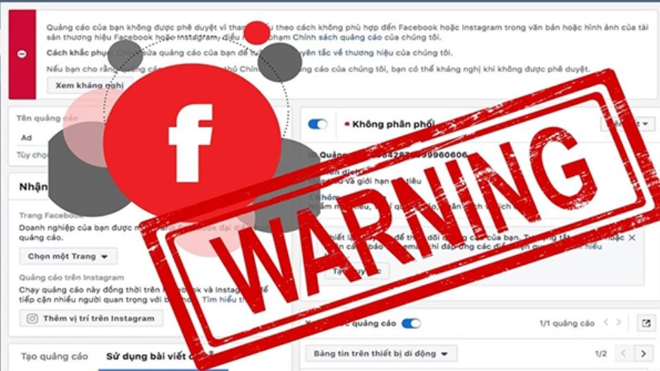 Vi phạm chính sách của Facebook