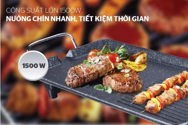 Bếp nướng mini nhỏ gọn Sunhouse 1500 W SHD4607