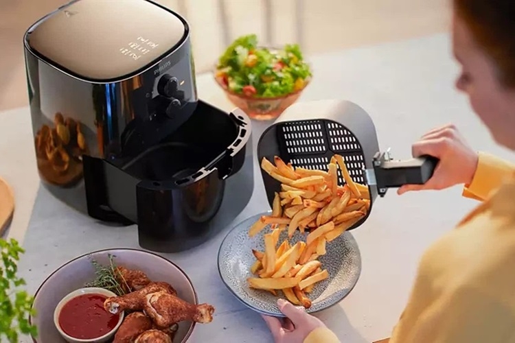 Review nồi chiên không dầu Philips HD9200/90: Thiết kế gọn nhẹ, giá thành phải chăng - Hình 2