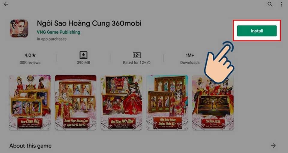 Cài đặt game về máy tính