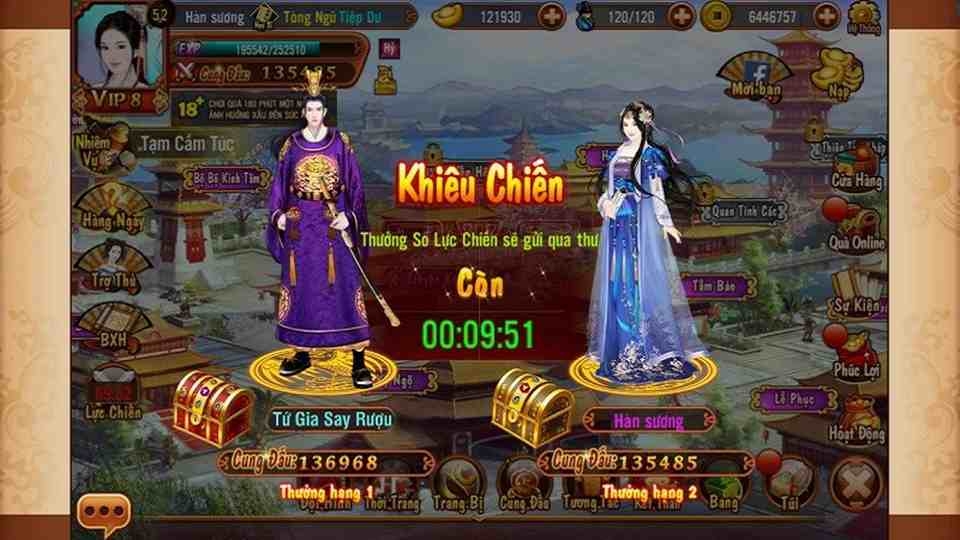 Hàng loạt sự kiện đặc trưng