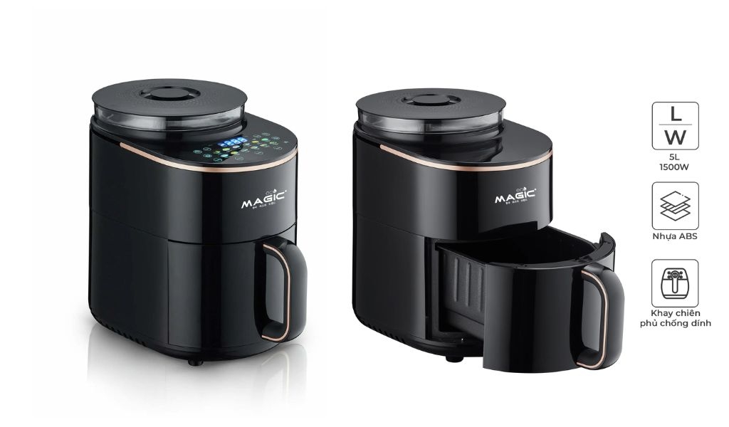 Hướng dẫn sử dụng nồi chiên không dầu Magic Eco các loại 4