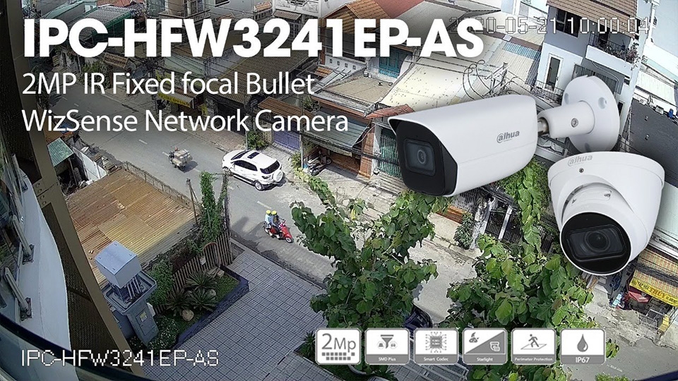 Camera IP AI 2.0MP DH-IPC-HFW3241EP-AS