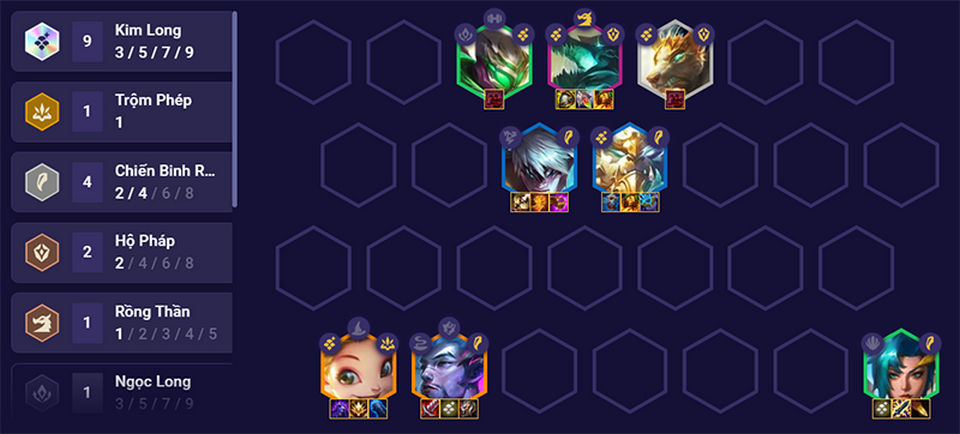 Phối hợp nhiều chiến thuật khác