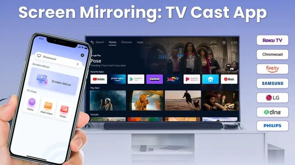 Screen Mirroring - TV Cast