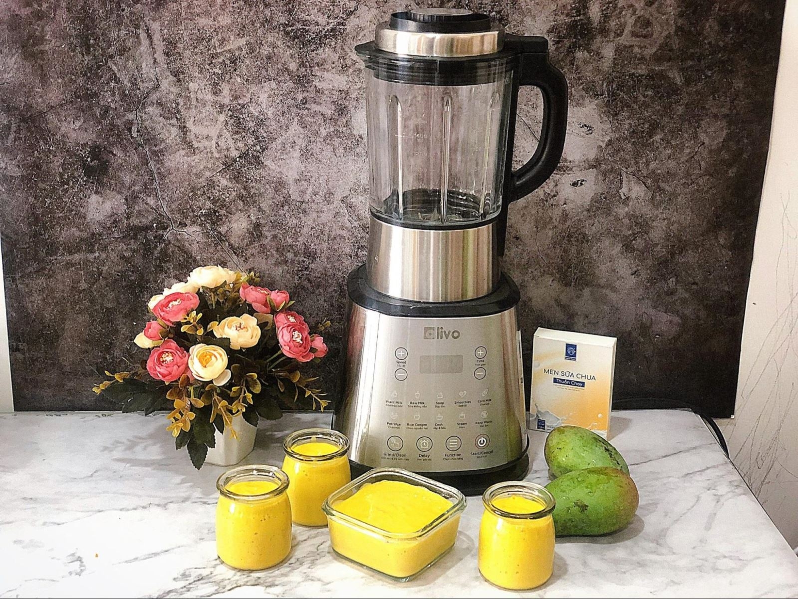 Cách sử dụng máy làm sữa hạt Olivo - Ảnh 1