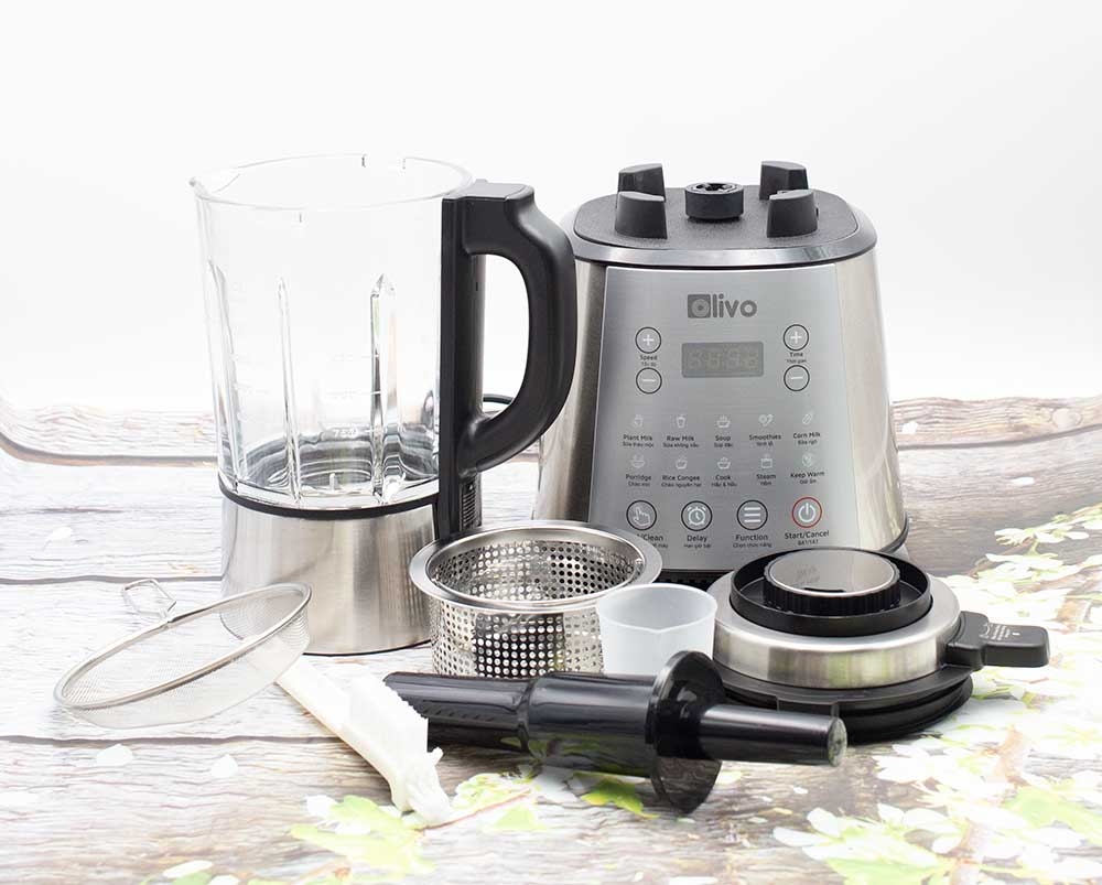 Cách sử dụng máy làm sữa hạt Olivo - Ảnh 2