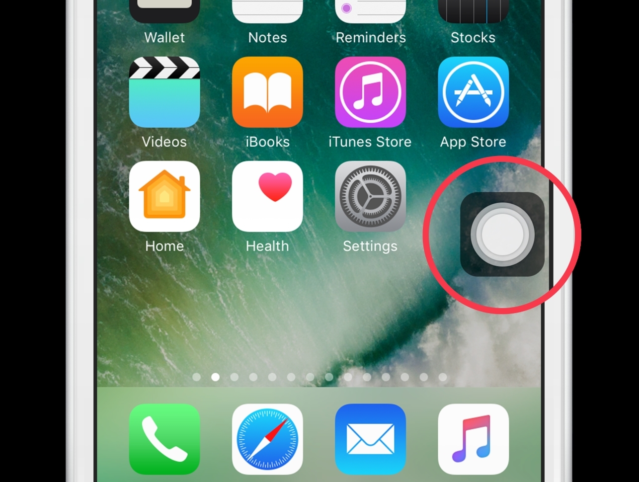 Trên iPhone có nút Home, nhấn nút Home + nút nguồn cùng lúc