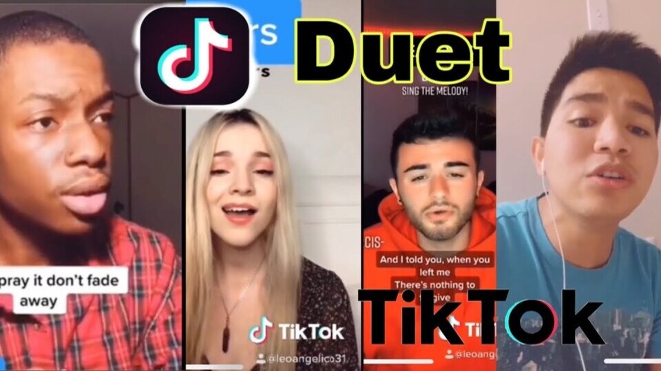 Sử dụng Duet trên TikTok để hát karaoke