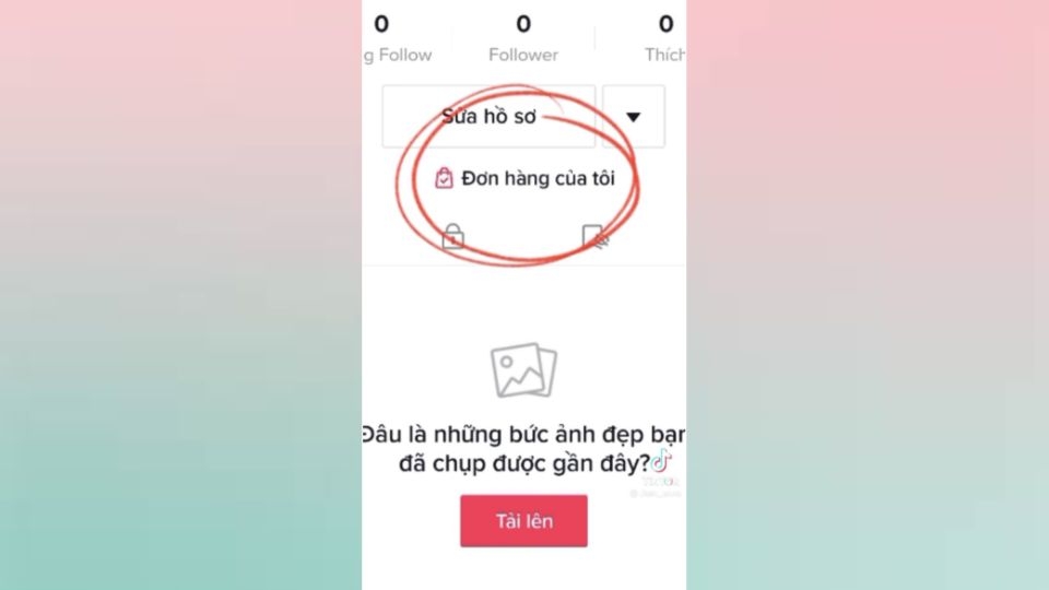 Truy cập trang cá nhân của bạn