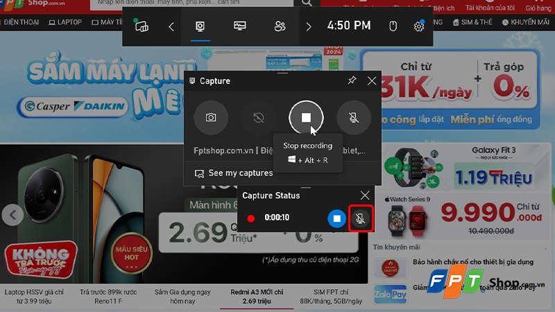 cách quay màn hình laptop Win 10 - ảnh 8