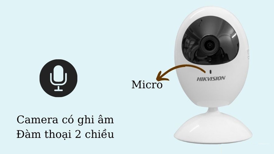 Camera đàm thoại có thể bộ phần micro và loa