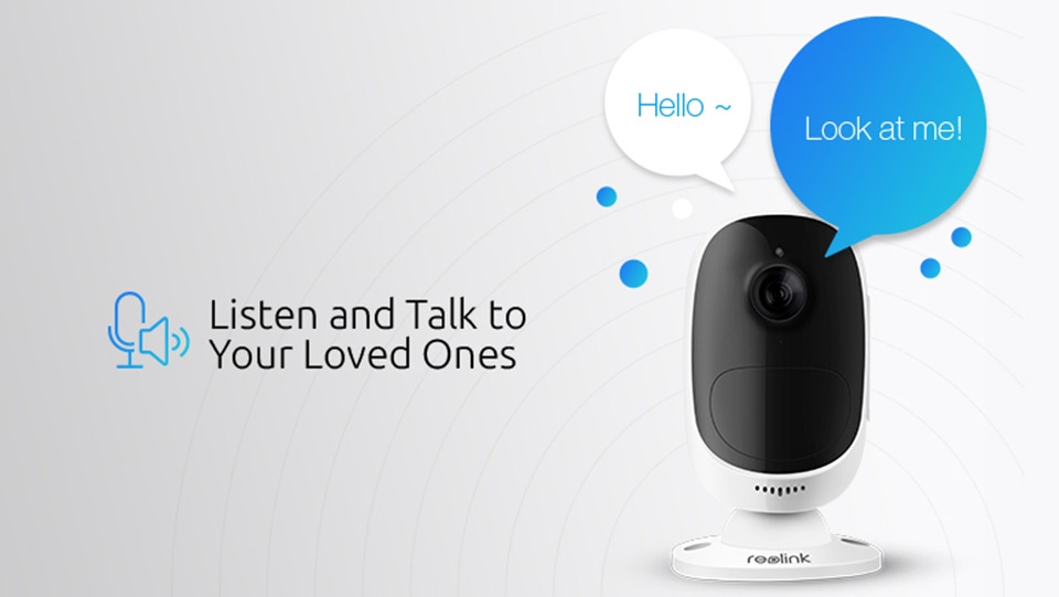 Camera đàm thoại nên có loa và micro tốt