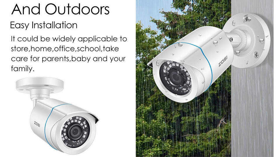 Đạt chuẩn IP chống bụi và nước rất quan trọng khi mua camera ngoài trời