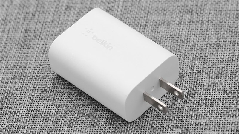Củ sạc nhanh Belkin 25W USB-C chuẩn PD/PPS 1 cổng