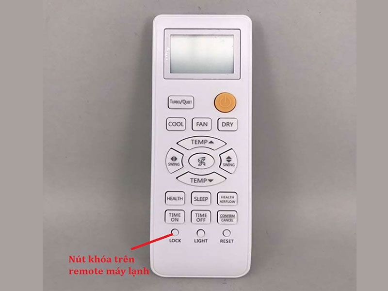 Remote máy lạnh không hiển thị nhiệt độ hình 4
