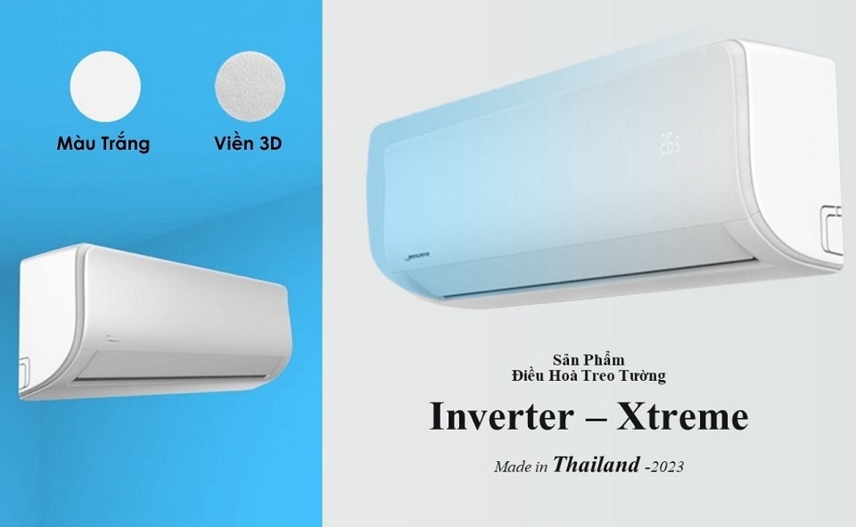 Máy lạnh Midea Inverter 1 HP (9500 BTU) MSAGII-10CRDN8