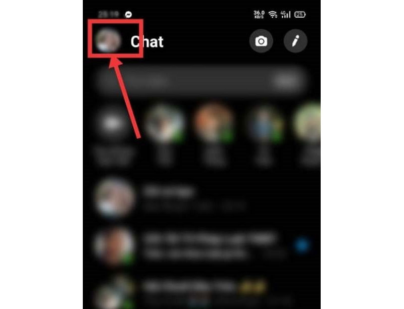 Cách ẩn tin nhắn trên Facebook hình 2