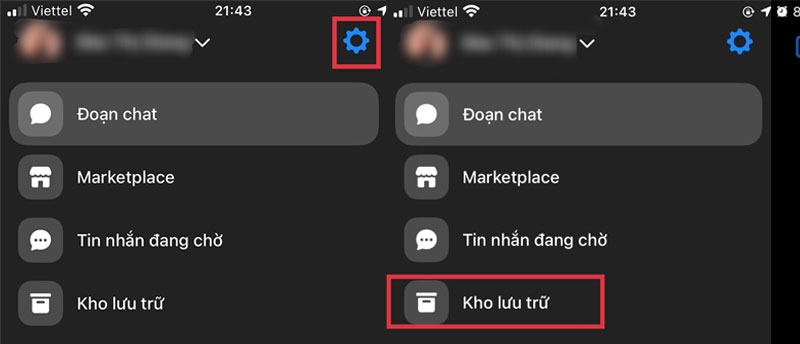 Cách ẩn tin nhắn trên Facebook hình 9